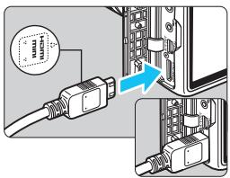 CANON EOS 250D - Visionnage sur un téléviseur HD (Haute définition) (Raccordé avec HDMI) - 1
