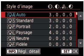 CANON EOS 250D - Style d'image - 1