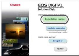 CANON EOS 250D - Installation des logiciels sous windows - 2