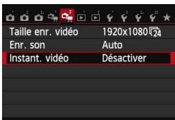 CANON EOS 250D - Continuez à filmer d'autres instantanés vidéo. - 1