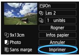 CANON EOS 250D - Définissez le nombre de copies. - 1