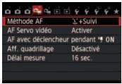 CANON EOS 250D - Utilisation des menus - 3