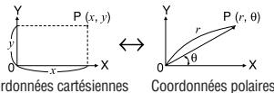 SHARP EL-520 WB-BK - Changements de coordonnées - 1