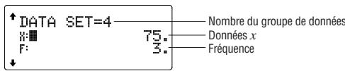 SHARP EL-520 WB-BK - Correction des données - 1