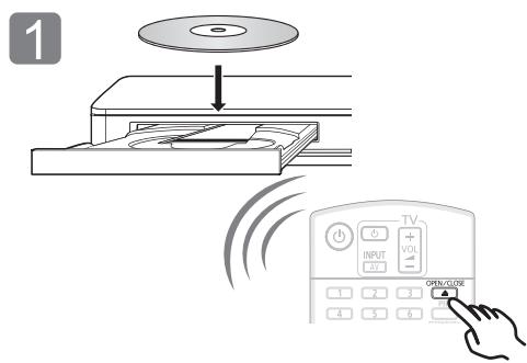 PANASONIC DVD-S500EP - STAP 4 : Afspelen van een disk - 1