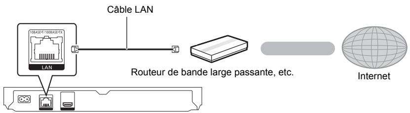 PANASONIC DVD-S500EP - Câble de connexion LAN - 1