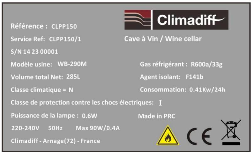 CLIMADIFF KB19 19 L - TECHNISCHE DATEN - 1