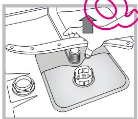 ARISTON LSP720 - Cleaning the sprayer arms - 2