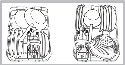 ARISTON LSP720 - Ne jamais soulever ou abaisser le panier d'un seul côté. - 3