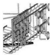 SABA LVS 14C42MI16 PL IX - Folding back the cup shelves - 2