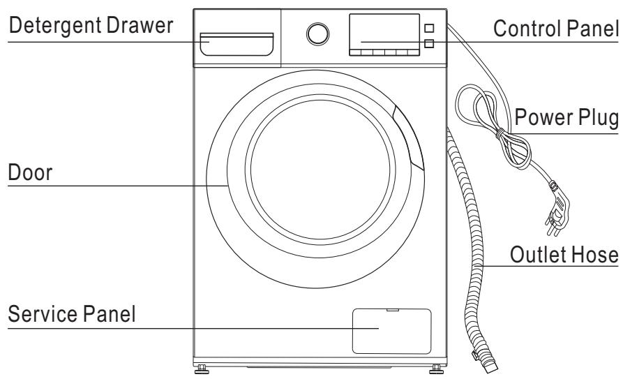 TEKA TKD1610WD - Overview of Washer Dryer Machine - 1