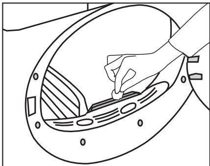 GRUNDIG GTA 38261 G - Cleaning the sensor - 1