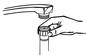 TEKA LP8 400 - LP8 810 - LP9 440 - Conexión de la toma de agua fria - 1