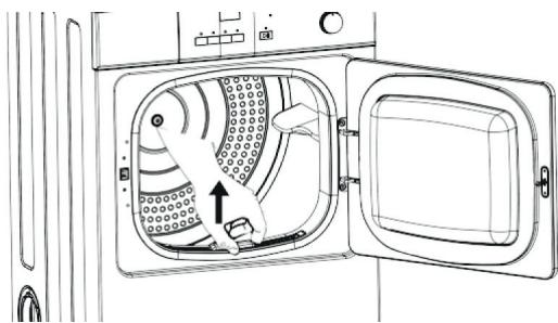 CONTINENTAL EDISON CESL7PCW  -  CESL7PCWV - Le cadre doit être retiree pour nettoyage. (Voir image) - 1