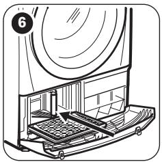 ZANUSSI ZDH8353W - CLEANING THE CONDenser - 6