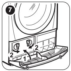 ZANUSSI ZDC8203W - CLEANING THE CONDenser - 7