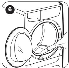ZANUSSI ZDC8203W - CLEANING THE FILTER - 6