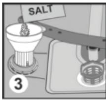 SELECLINE C1449 - Remplissage du compartiment à sel - 3