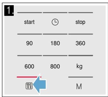 BOSCH HMT75G451 - Impostazione del programma - 1