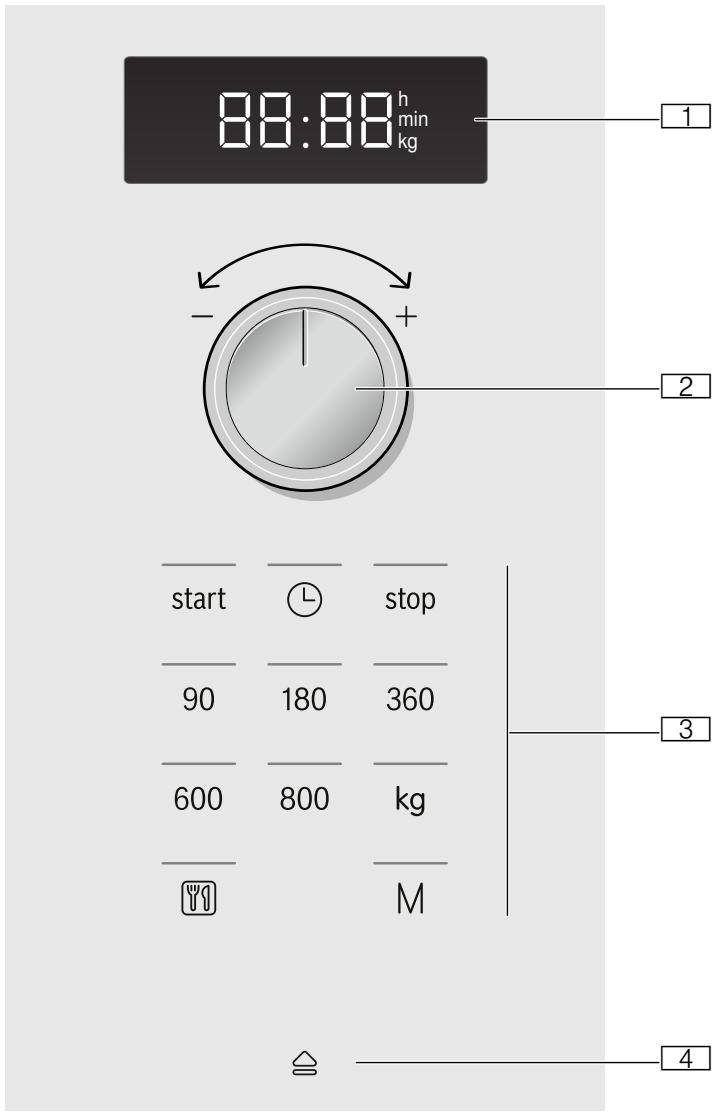 BOSCH HMT75G451 - Bedienfeld - 1