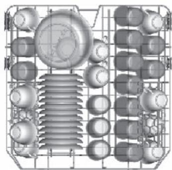 FAR LV10C49M19W - Chargement du panier supérieur - 2