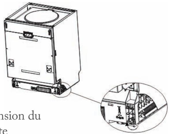FAR LVC518DW - Réglage de la tension du reassert de la porte - 1