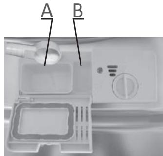 FAR LVC518DW - Filling the detergent dispenser - 1