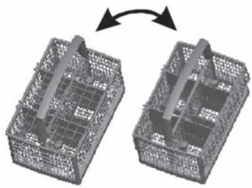 FAR LVC518DW - Chargement du panier à couverts - 1
