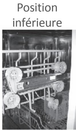 FAR LVC518DW - Réglage en hauteur du panier supérieur - 1