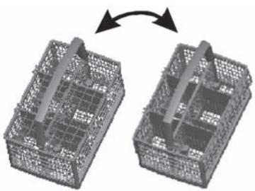 FAR LVC518DW - Loading the Cutlery Basket - 1