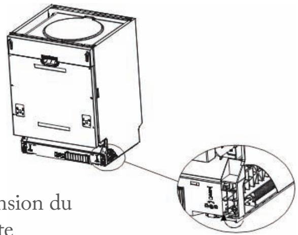 FAR LVI1116A++M - Réglage de la tension du ressort de la porte - 1
