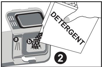 SOGELUX SLV451B - Remplissage du compartment à détergent - 2