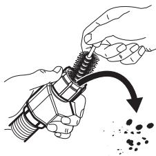 IKEA RENGORA 703.858.34 - Cleaning the filter of the inlet hose - 3