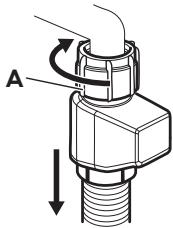 IKEA RENGORA 703.858.34 - Cleaning the filter of the inlet hose - 2
