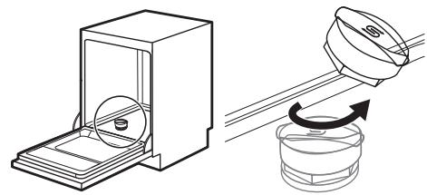 IKEA RENGORA 703.858.34 - Filling the salt container - 1