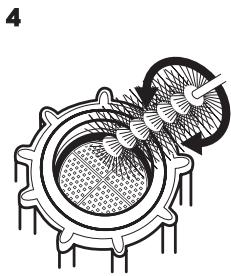 IKEA RENGORA 703.858.34 - Reinigen des Filters des Zulaufschlauchs - 4