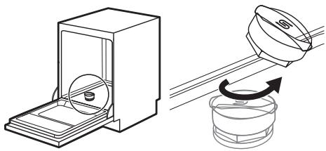 IKEA HYGIENISK - Filling the salt container - 1