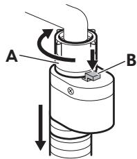 IKEA SKINANDE 003.858.37 - Cleaning the filter of the inlet hose - 2
