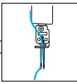 BROTHER ELECTRONIQUE FS70WT - Tableau de réglage de la tension du fil, deux aiguilles (quatre fils) - 3