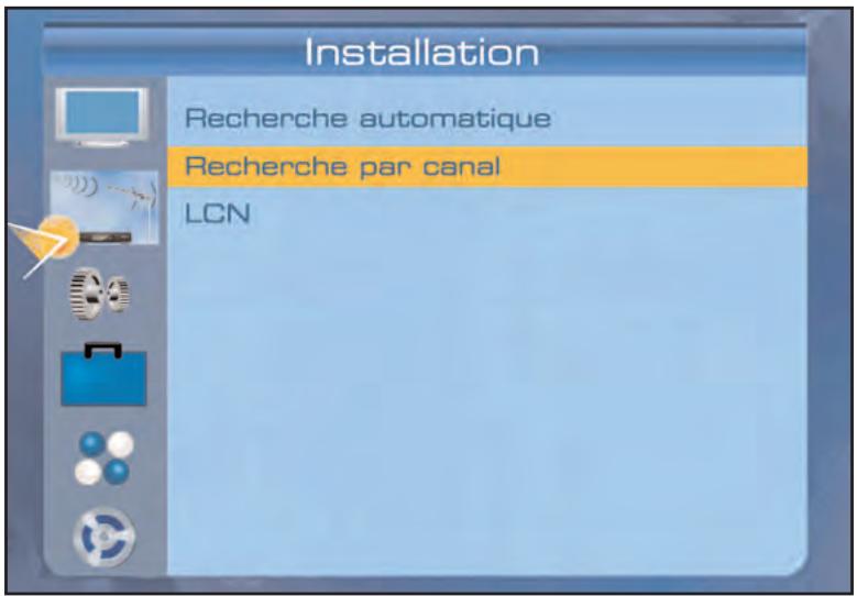 SERVIMAT TSF4500C - INSTALLATION (recherche par canal) - 1