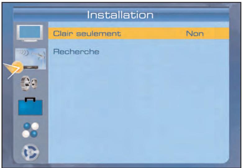 SERVIMAT TSF4500C - INSTALLATION (recherche automatique, besoin de la recherche) - 1