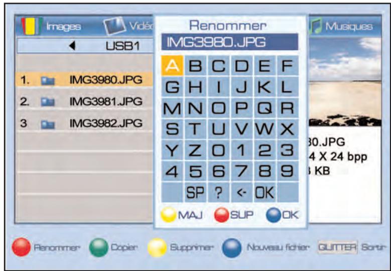 SERVIMAT TSF4500C - LECTEUR MULTIMEDIA (mode image, éditer, renommer une image) - 1