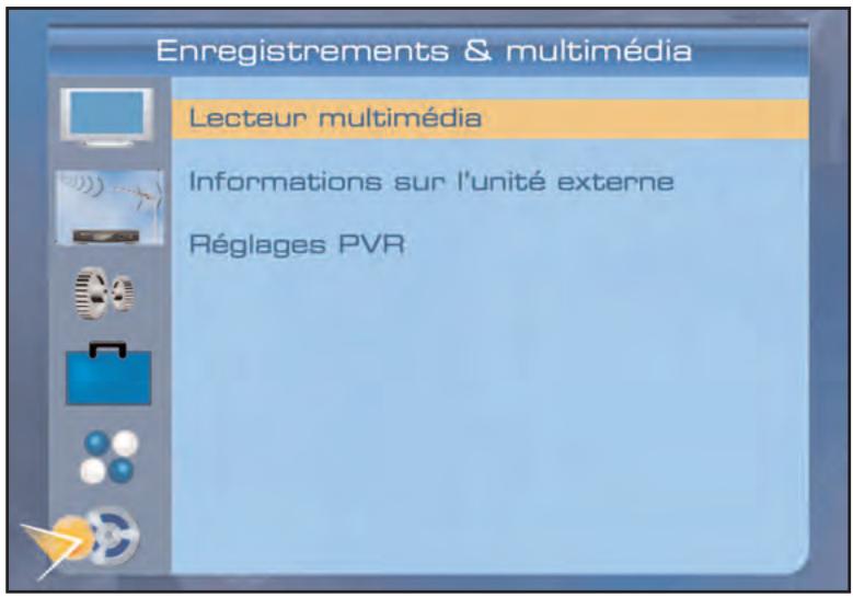 SERVIMAT TSF4500C - LECTEUR MULTIMEDIA (musiques et images aux formats MP3, JPEG, TIFF, MKV, AVI) - 1