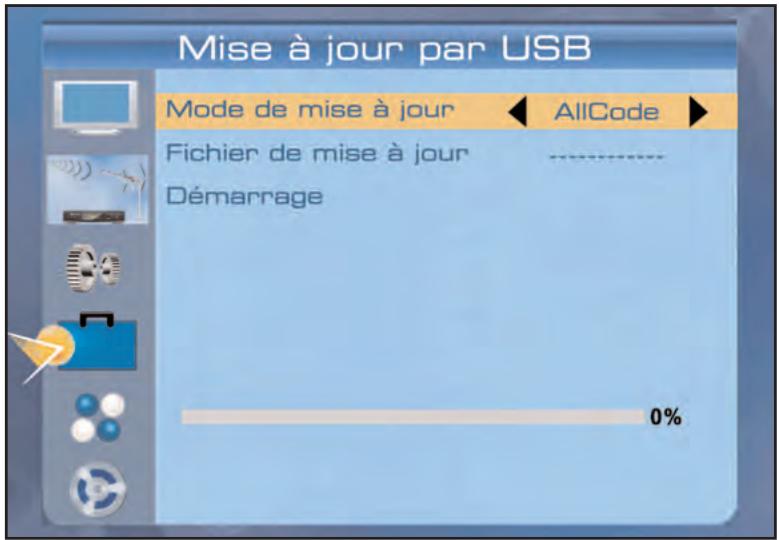 SERVIMAT TSF4500C - OUTILS (mise à jour par le port USB) - 1