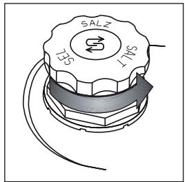 KITCHENAID KDSCM 82142 - KDSDM 82142 NE - Remplissage du réservoir à sel - 9
