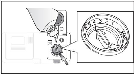 KITCHENAID KDSCM 82142 - KDSDM 82142 NE - Remplissage du liquide de rençage* - 2