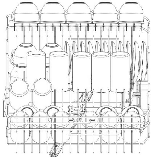 SMEG LVS222BIT - LVS222NIT - LVS222SXIT - TIROIR supérieur flexiduo (seulement sur certains modèles) - 6