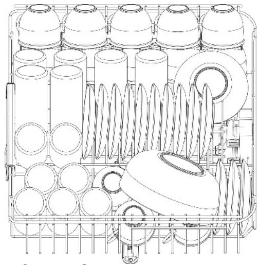 SMEG LVS222BIT - LVS222NIT - LVS222SXIT - TIROIR supérieur flexiduo (seulement sur certains modèles) - 8