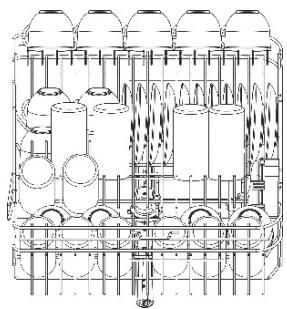 SMEG LVS375SX - Examples de chargement pour SALE intensif - 2