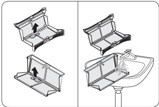SAMSUNG WD72J5400AW - Filtre à peluches - 3
